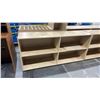 Image 2 : LARGE ASSORTMENT OF LIGHT WOOD OFFICE FURNITURE