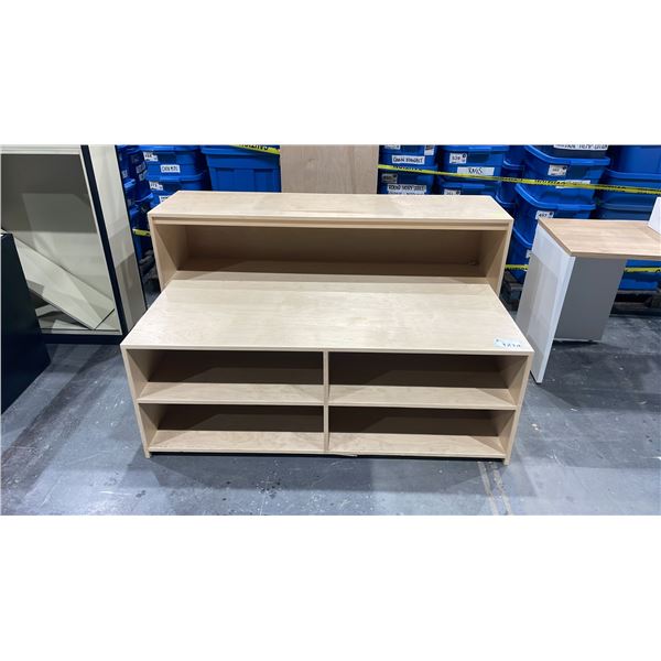 2 PINE MEDIA STANDS