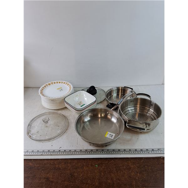 Collection of  Ceramic Plates, Bowls, Other Kitchenware