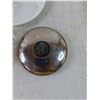 Image 3 : Assorted Glass Cups, Ceramic Cups, Metal Lid, Plastic Serving Tray