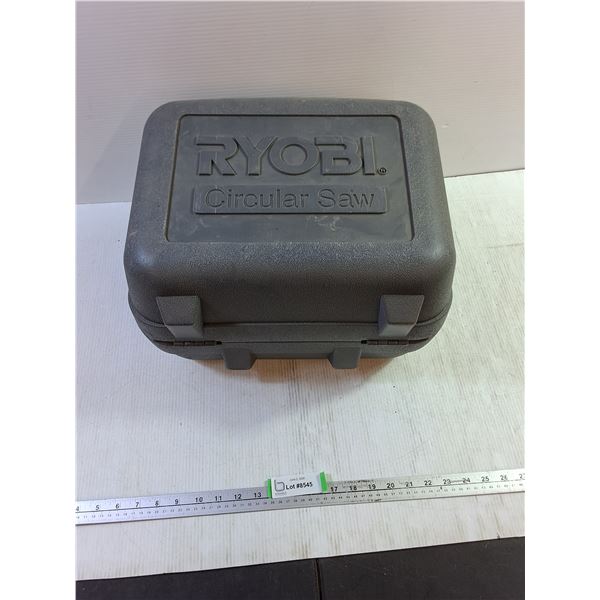 Circular Saw with Case, Powers On