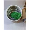 Image 2 : Collapsible Bucket, Sponge, Ceiling Light New In Box