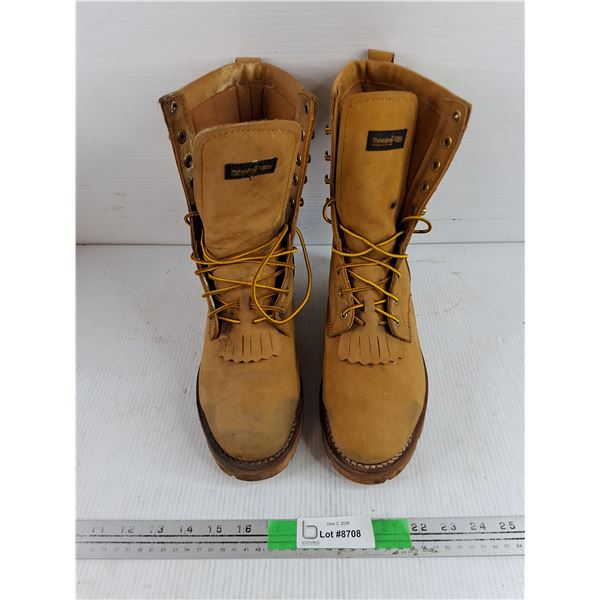 Thinsulate Steel Toe Work Boots - Size 9