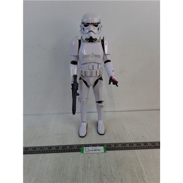 Electronic Star Wars 16" Imperial Storm Trooper Action Figure - May Need Batteries