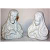 Image 1 : Lot of 2 Collectible Ceramic Statues
