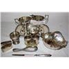 Image 2 : 22 Pc. Lot of Sterling Silver and Silverplate