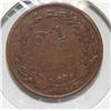 Image 2 : Rare 1880 Netherlands 2 1/2 Cent Coin