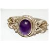 Image 5 : Amethyst Hand Made Egyptian .925 Silver Rings