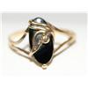 Image 2 : Onyx Flower Design Ring & Mini Ring Pendant