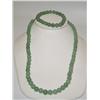 Image 1 : AAA Green Jade Hand Made Ladies Set