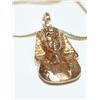 Image 4 : 14K Egyptian King Pharaoh With Chain