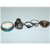 Image 4 : 5 Sterling Silver Rings