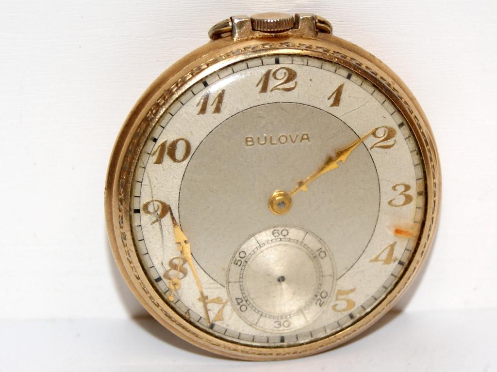 1900's Bulova Vintage WindUp Pocket Watch
