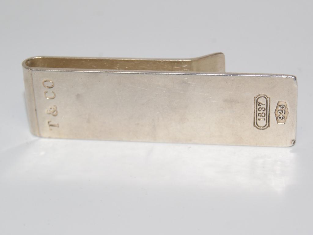 Tiffany & Co..925 Sterling 1837 Series Money Clip
