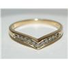 Image 1 : Diamonds "V" Shape Design Ladies Band