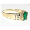 Image 3 : AAA Colombian Emerald & Diamonds Ladies Ring