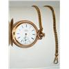 Image 1 : 1900's Elgin Hand Engrave Pocket Watch With Chain