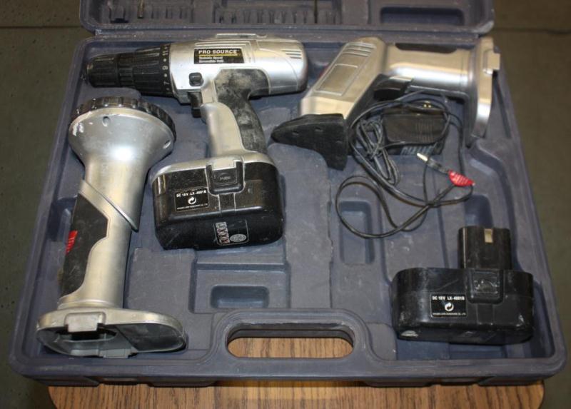 Pro Source Cordless Drill Set