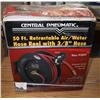 Image 1 : 50FT Retractable Hose Reel w/ 3/8" Hose
