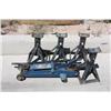 Image 1 : Lot of 4 Jack Stands & a Floor Jack