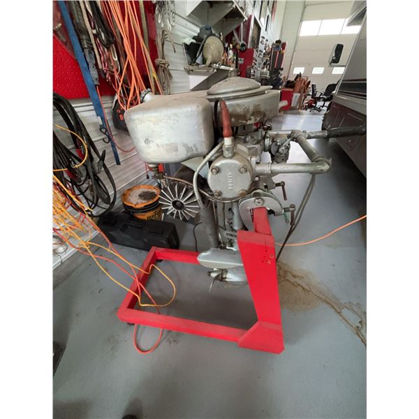 Antique Johnson Seahorse Outboard Motor