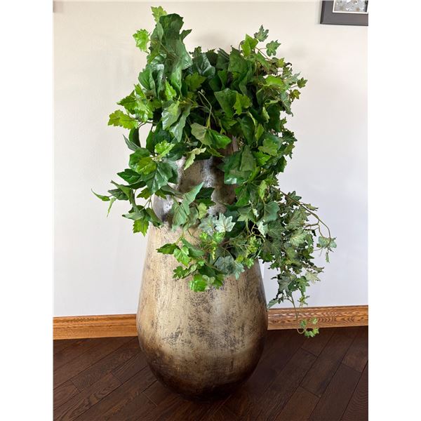 Tall Heavy Ceramic Vase