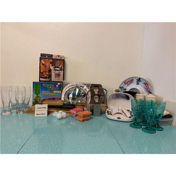 Household Items and Glassware
