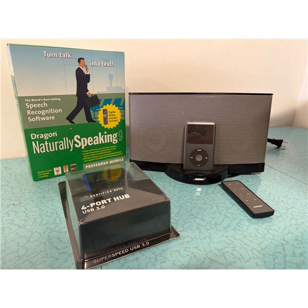 Bose System with iPod 160GB, Remote, and Extras
