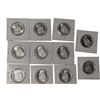 Image 1 : Lot of Assorted Canadian Coat of Arms Half Dollars