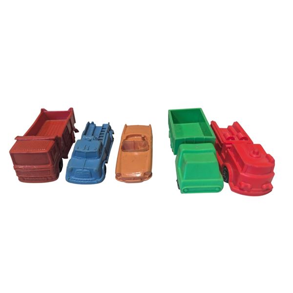 Lot of VTG Plastic Cars (Imperial & Tomte)