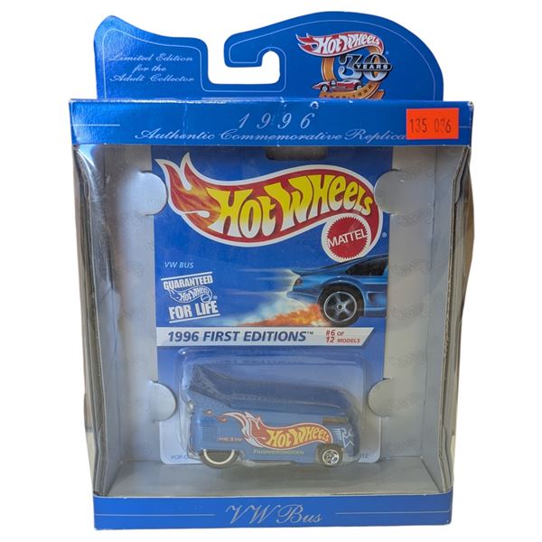 Hot Wheels 1996 First Editions Volkswagen Bus (6/12)