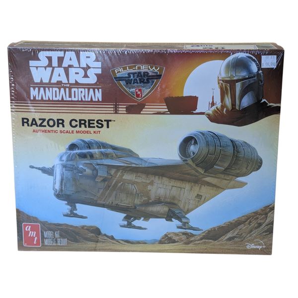 Sealed AMT Star Wars: The Mandalorian Razor Crest Model Kit
