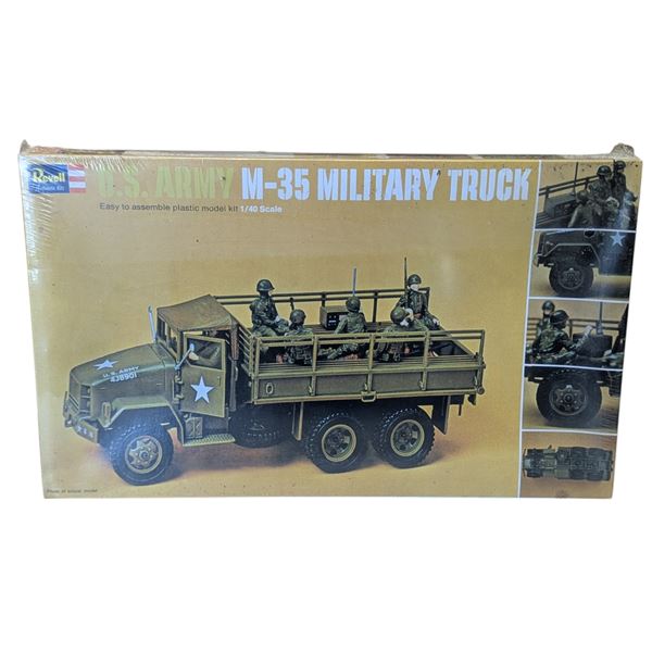 Sealed Revell US Army M-35 Military Truck Model Kit