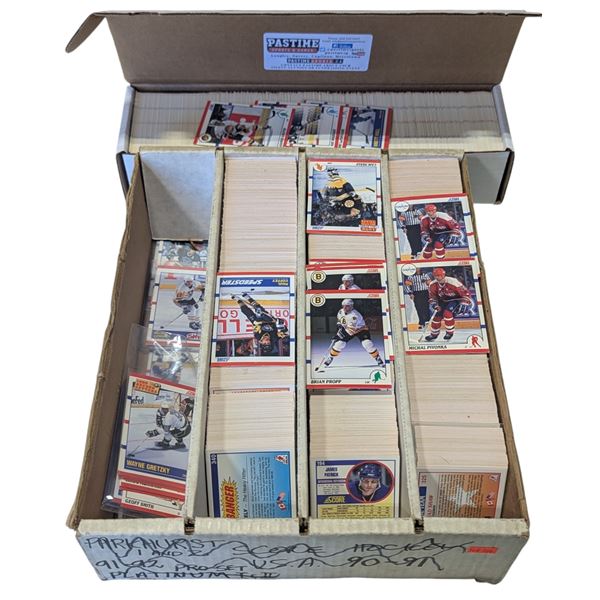 Lot of Assorted Hockey Cards w/ Gretzky, Propp, Pivonka, Coffey, & More
