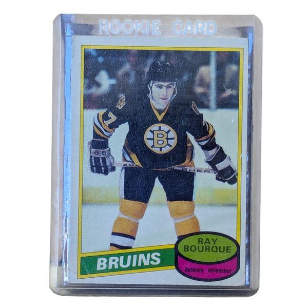 1980 O-Pee-Chee Ray Bourque Rookie Card