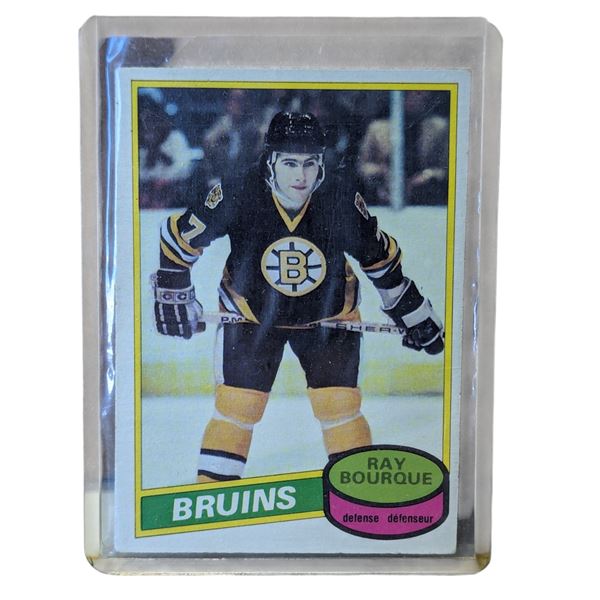 1980 O-Pee-Chee Ray Bourque Rookie Card