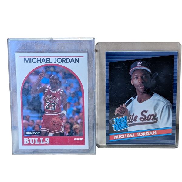 2 Michael Jordan Sports Cards