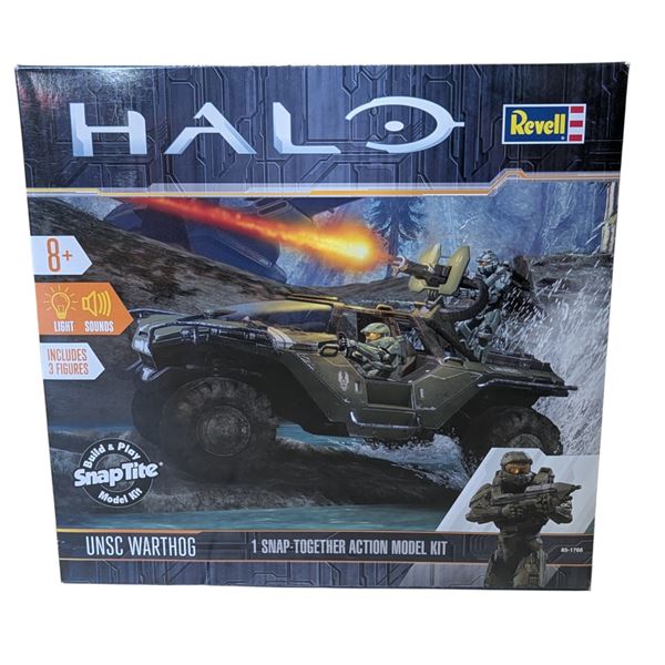 Sealed Revell Halo UNSC Warthog Model Kit