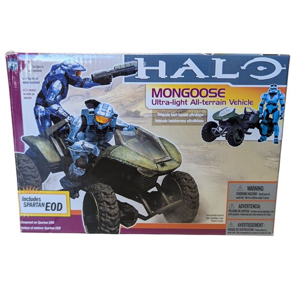 Sealed McFarlane Halo 3 Mongoose Vehicle & Action Figure
