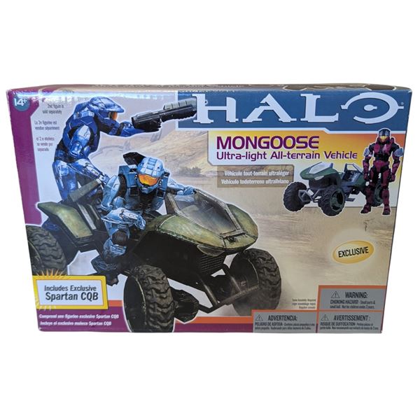 Sealed McFarlane Halo 3 Mongoose Vehicle & Action Figure