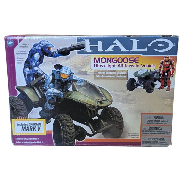 Sealed McFarlane Halo 3 Mongoose Vehicle & Action Figure