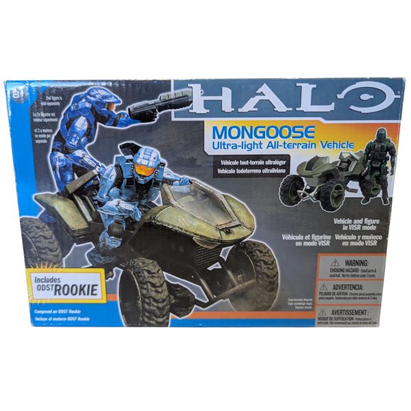 Sealed McFarlane Halo 3 Mongoose Vehicle & Action Figure