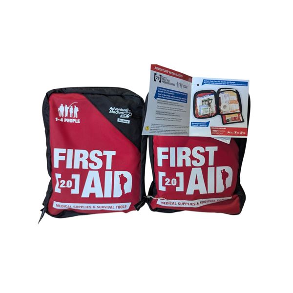 2 1-4 People First Aid 2.0 Kits