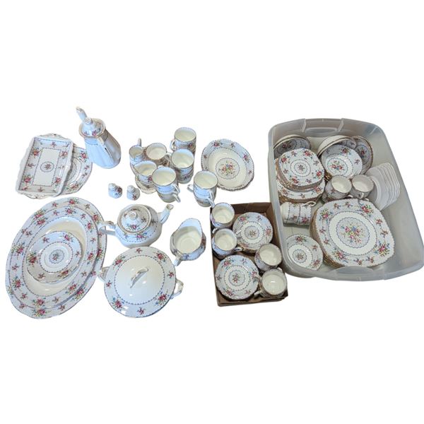 Lot of Royal Albert "Petit Point China" Bone China Dishes Made in England