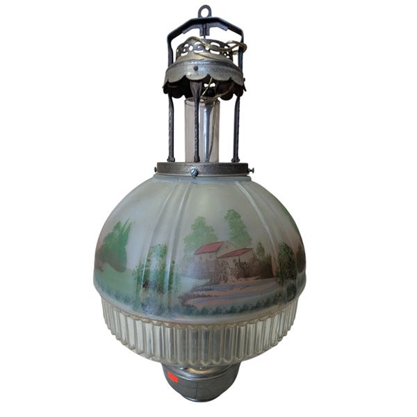Aladdin Model No. 12 Keorsene Hanging Lamp Made in USA