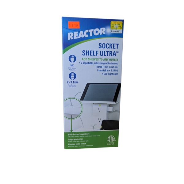 Reactor Socket Shelf Ultra