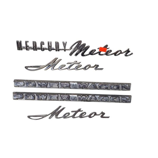 Lot of VTG Automobile Emblems