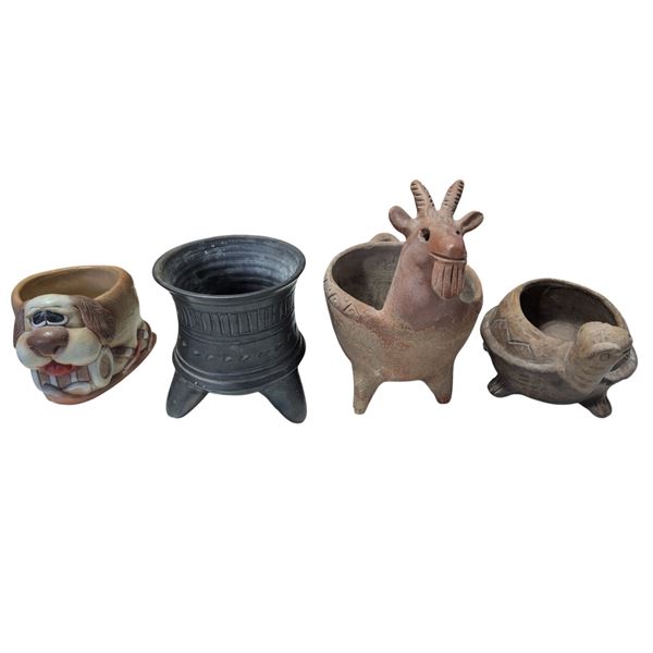 4 Pieces of Pottery