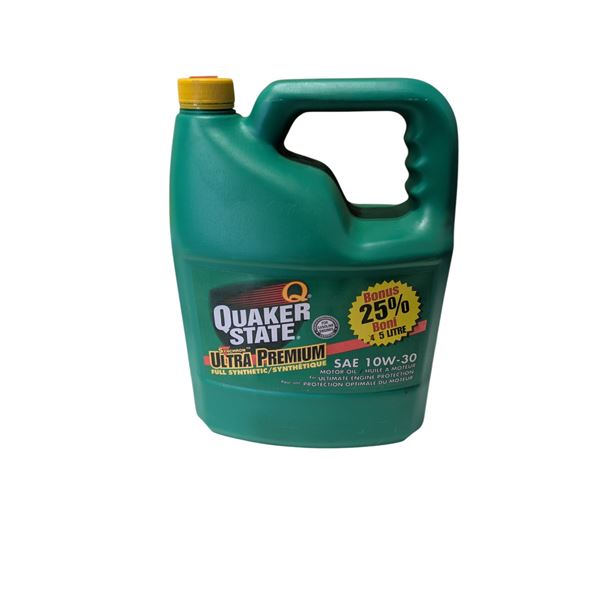 Quaker State Ultra Premium Full Synthetic 10W-30 Motor Oil