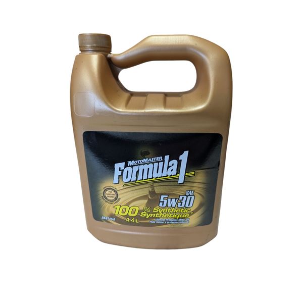 Motomaster Formula 1 Full Synthetic 5W-30 Motor Oil